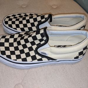 Checkered Vans